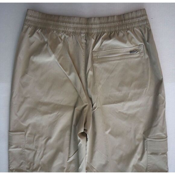 Athleta 463948-00-2 Women's Sz M Oak/Beige Cascade Cargo Poplin Pants - Picture 11 of 13
